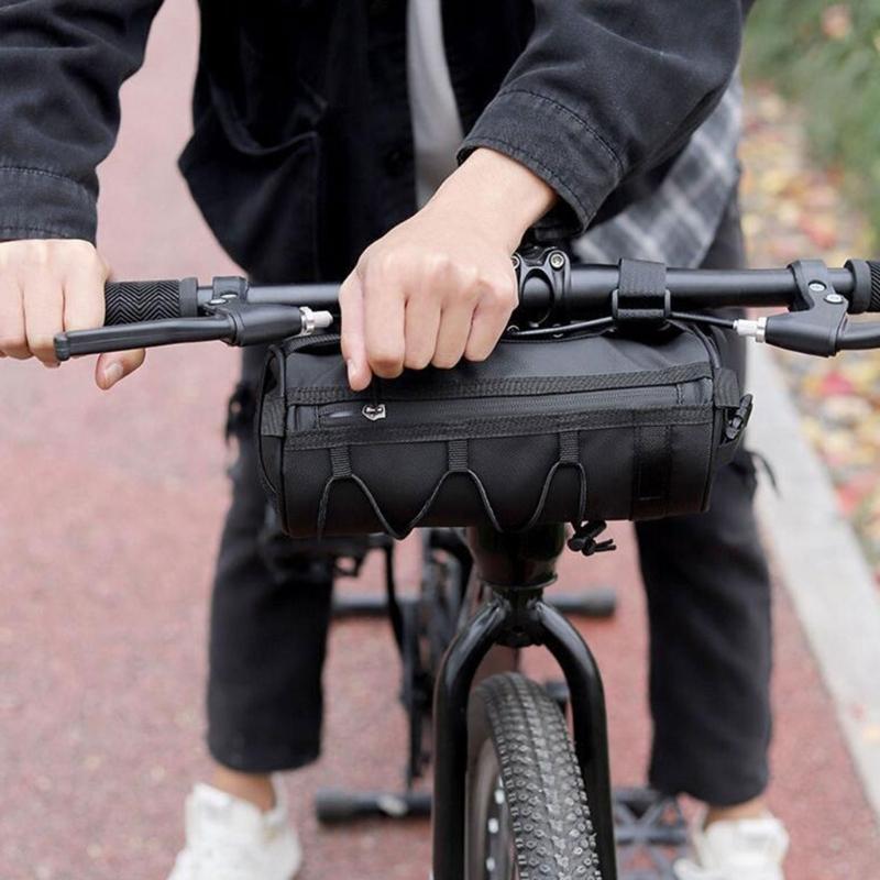 Functional Front Bag Bike Bag Handlebar Pannier for Road Trips Tours Accessories
