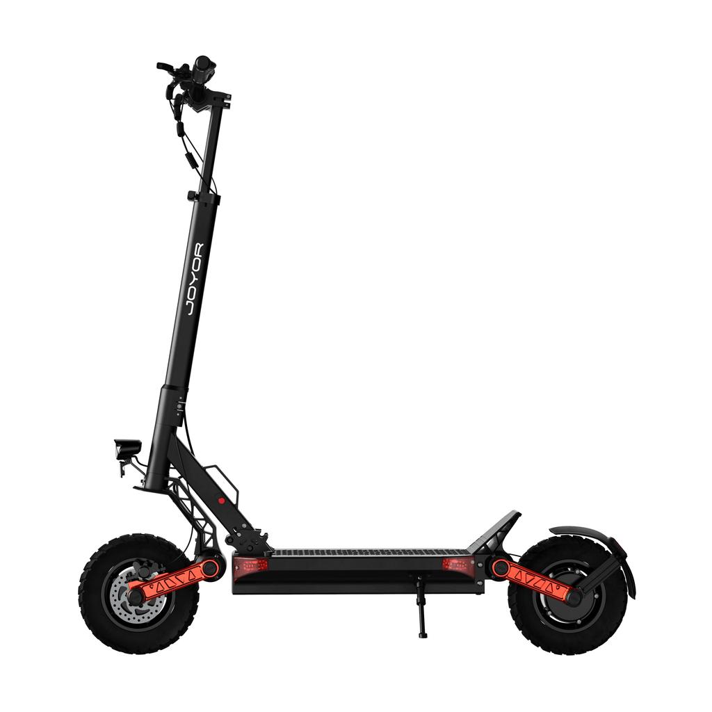 JOYOR S10-S-Z Adult Electric Scooter, 1000W * 2 Dual Drive Motor, 60V 18AH Battery, Range 75km, 10 Inch Off-road Tires, Foldable