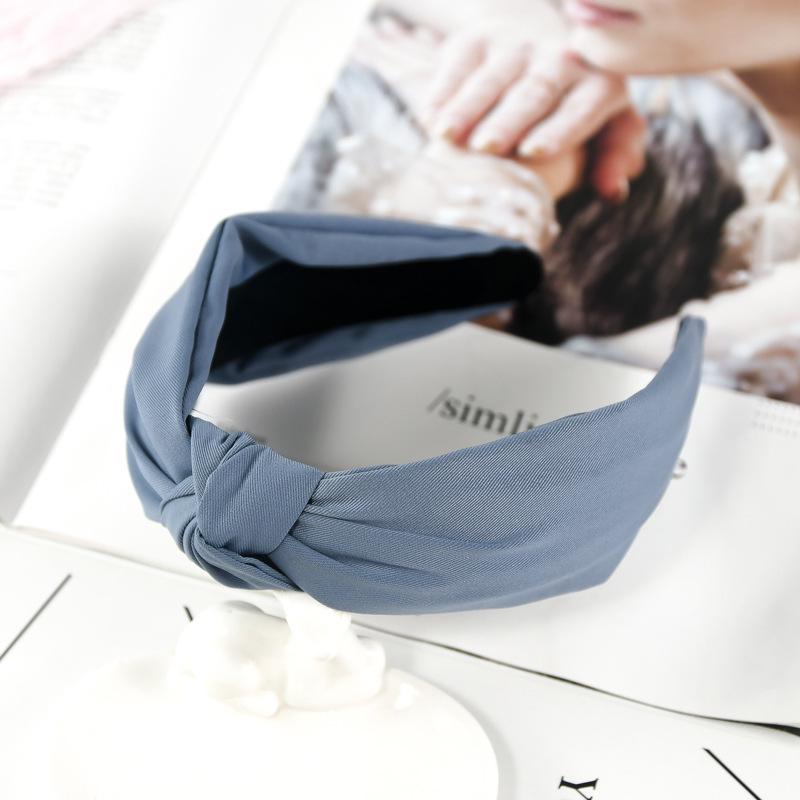 Wide Fabric Knotted Hair Headband