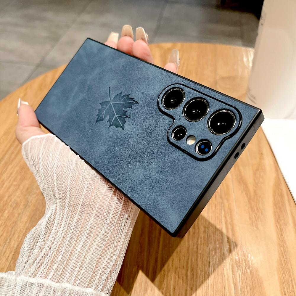 Luxury Retra Leather Case For Samsung Galaxy S25 S24 S23 S22 S21 Ultra Plus FE A56 A55 A54 A52 A53 A15 A16 A35 A36 5G 4G Cover