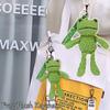 Handtaschenzubehör Frosch Schlüsselanhänger Handtaschen Schlüsselanhänger Cartoon Schlüsselanhänger Neue Plüschtier Schlüsselanhänger