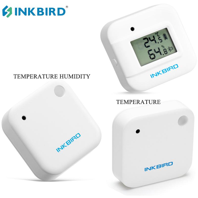 INKBIRD 50%off 3 Types of Smart Bluetooth Thermometer&Hygrometer Temperature Humidity Sensor for Fridge Home Weather Station