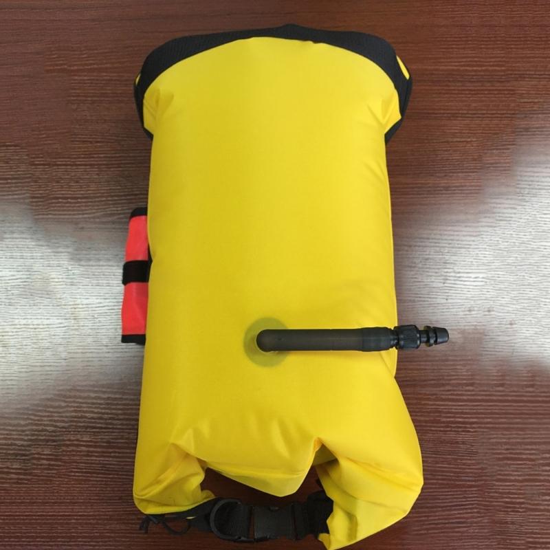 Canoes Inflatable Boats Paddle Float for Kayak Safety Device, Kayak Paddles Float Safety Bag with Quick Releases Buckle