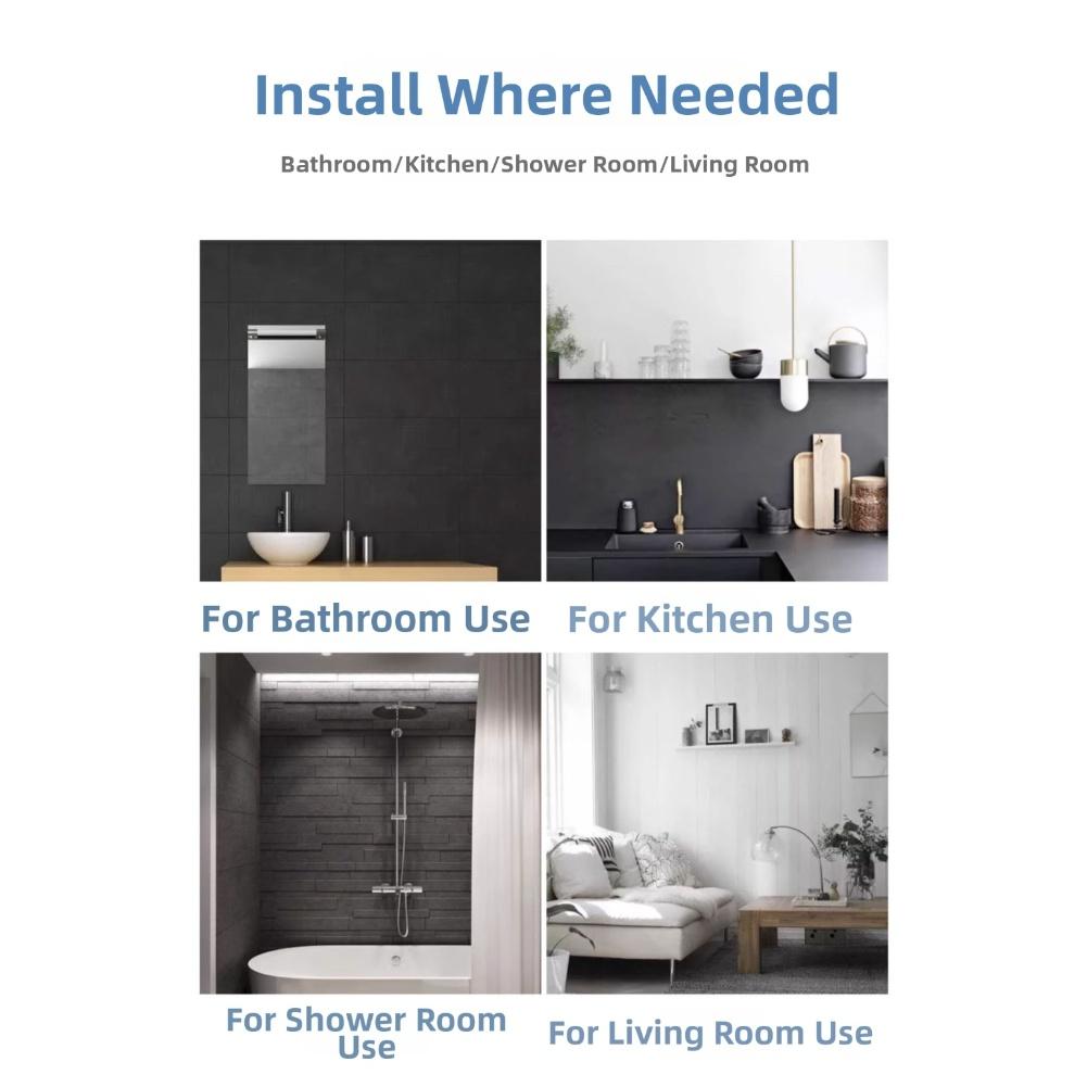 Display For Collectibles Floating Shelf Wall Storage No-drill Installation Space-saving Design Various Sizes Available