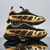 Large size autumn sports air cushion cushioning zipper lightweight casual running shoes