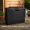 Generator Storage Cover Adjustable Portable Guarding Compact