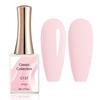 15-Color Translucent Pink & White Gel Nail Polish - Versatile and Popular Salon Exclusive