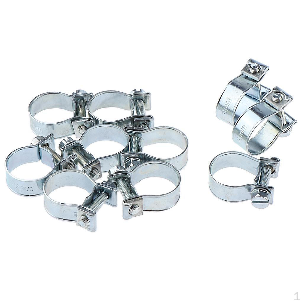 10 Clamps Fuel Line Clips