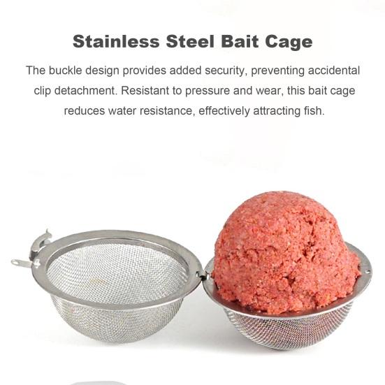 Nerezová ocel Klec na rybářské návnady Přenosná Jemná síťovina Pevná nástraha Držák na kuličky Kapr Rybářské potřeby Rybářské nadšence Dárek
