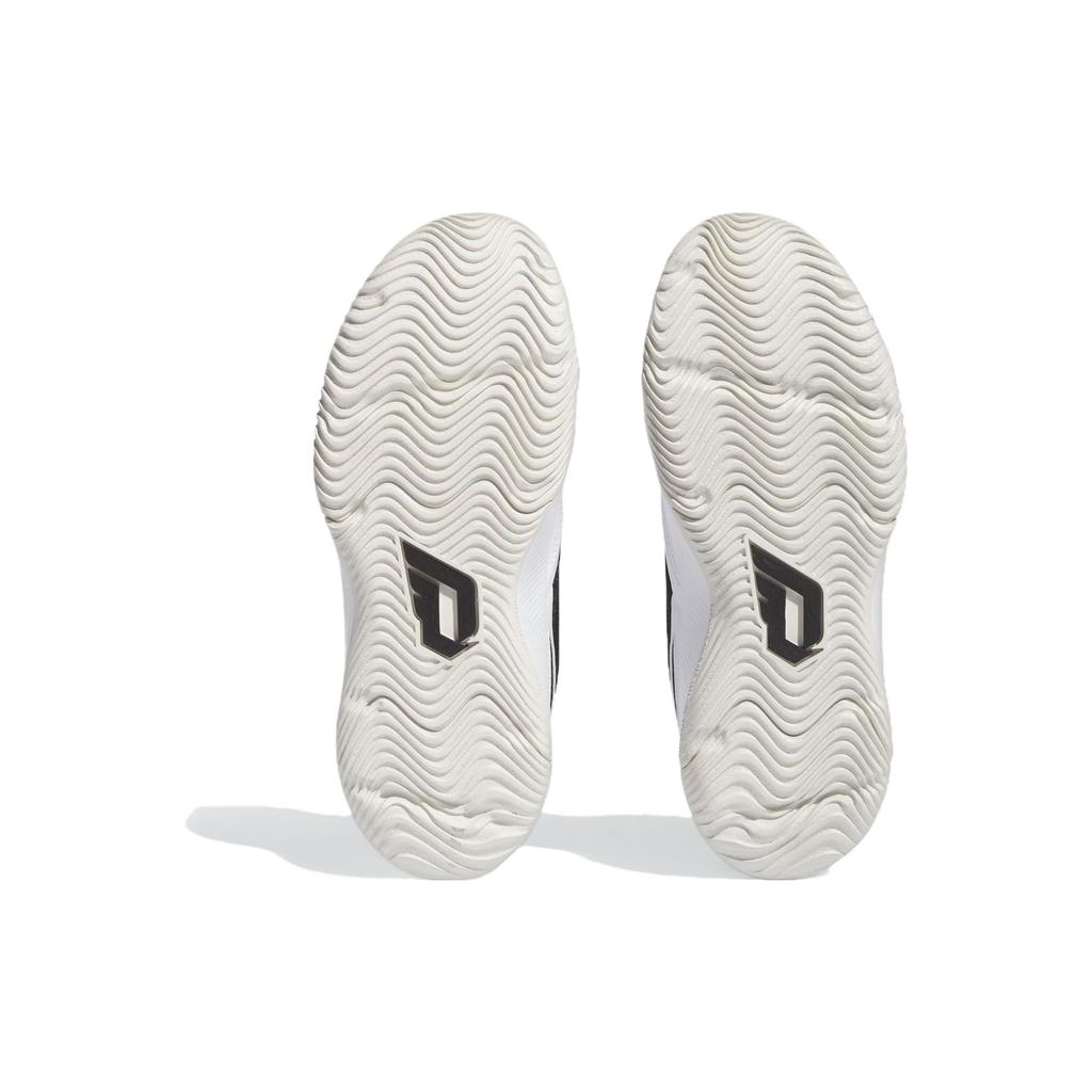 Adidas Dame Certified 2.0 White Black Unisex Sneakers Cloud-White Core-Black Orbit-Grey IE9345