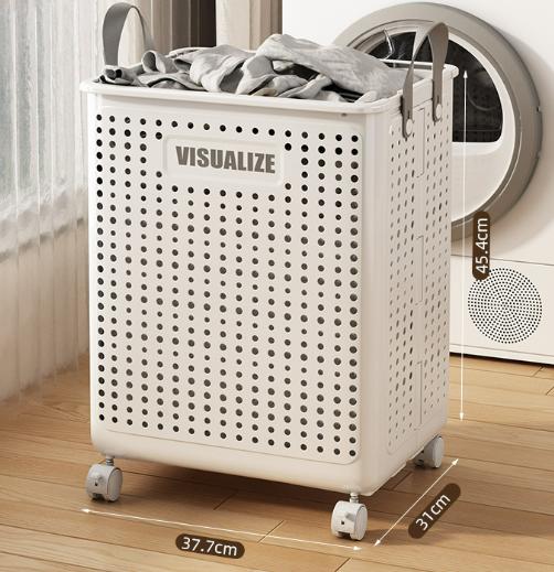 Складные ящики для хранения игрушек грязная складная корзина для хранения одежды корзины для хранения белья с колесиками 505215375cm белый 4187₽