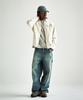 Thevinylhouse Western Work Jacket Ivory