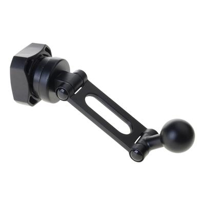 Regulowany Uchwyt Przedłużacz Drążek Adapter Głowicy Żeński na Męski 17mm Kula Przegubowa Przedłużenie Uchwyt na Telefon do Kratki Samochodowej Akcesorium