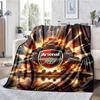 Coperta stampata a tema Arsenal Football Club - Perfetta per divano, letto, viaggi e uso all'aperto | Lavabile in lavatrice, accogliente e resistente.