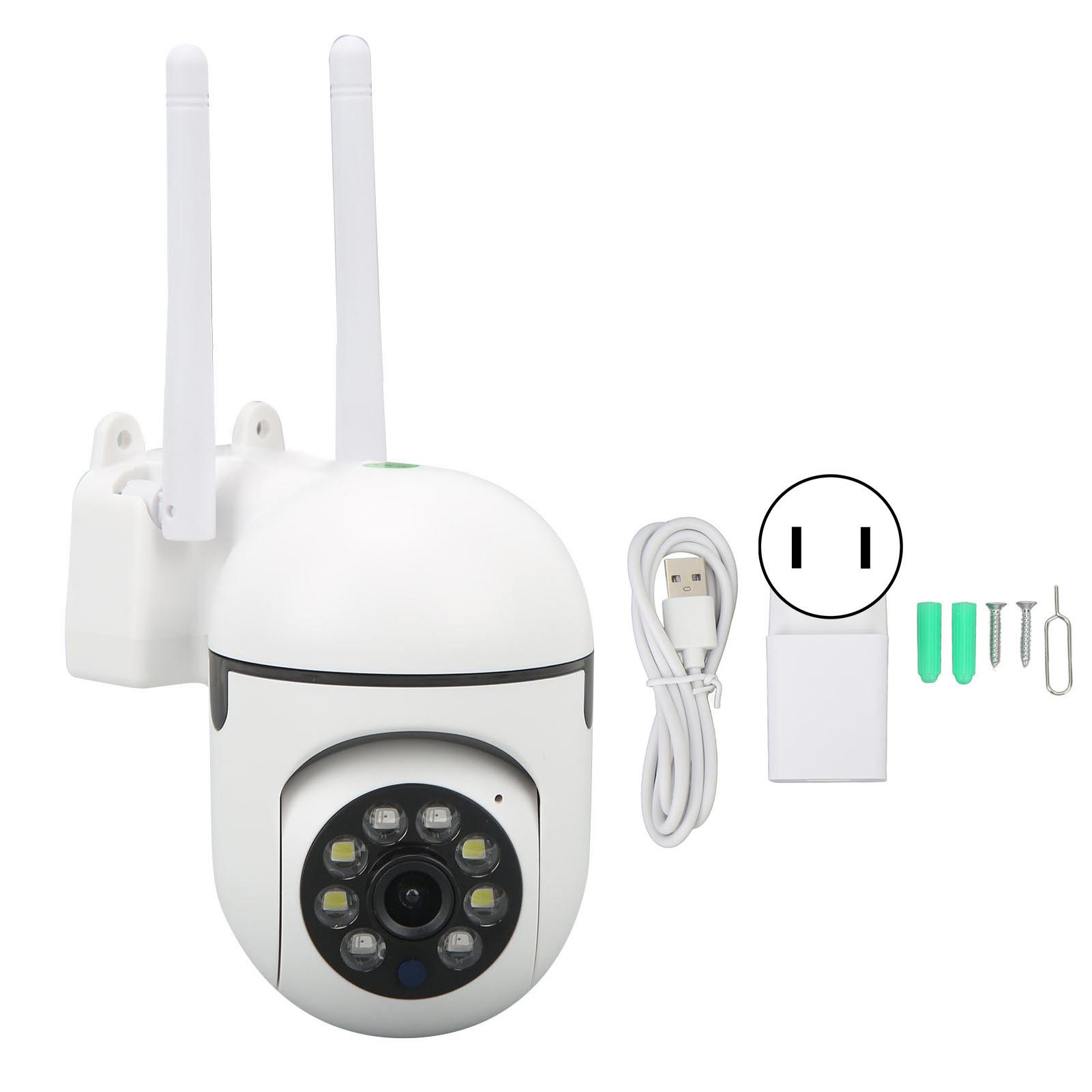 

Smart Security Camera Wireless WiFi Indoor Surveillance Camera Infrared Night Vision for Home US