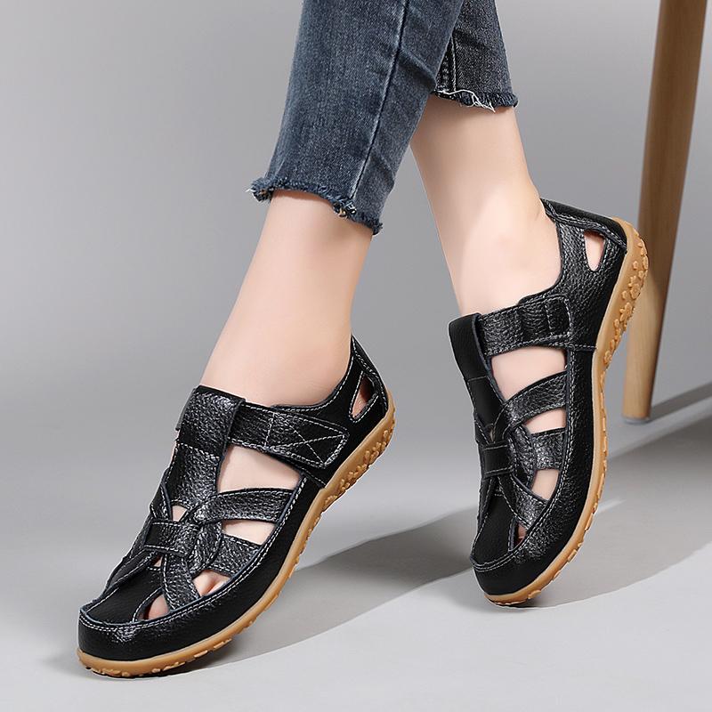 35-43 Summer Women's Large-size Sandals Breathable Closed-toe Sandals Casual Shoes Sports Sandals Sport Sandals Women