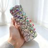 Stylish Mini Insulated Stainless Steel Water Bottle Women 150ml Portable Gift Cup With Full Rhinestone Design