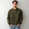 Polo da uomo a maniche lunghe Casual da lavoro Pullover Traspiranti Leggere Camicie da golf Vestibilità comoda Camicia a maniche lunghe con bottoni e colletto per uomo