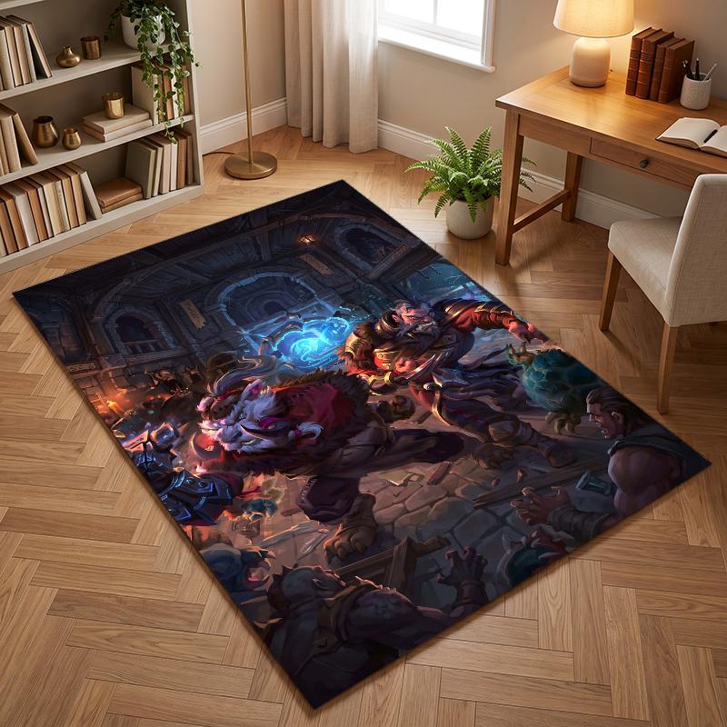 DOTA 2 (50) Irodai szőnyegek nappalikba, hálószobákba, irodákba és konyhákba alkalmasak, ajándék modern otthoni dekorációhoz