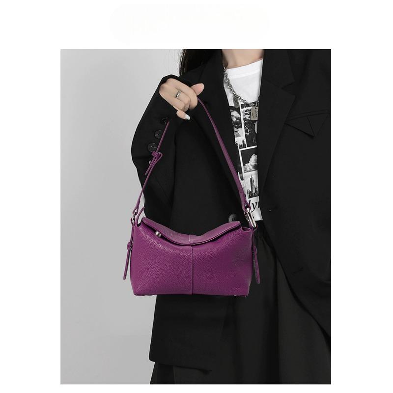 New Underarm Bag Spring Top Leather Crossbody Bag Commuting Women's Versatile Leather Handbag Genuine Leather Shoulder Bag