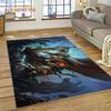 WOW, World of Warcraft  Demon Hunter, Lich King Game Rug Carpet for Living Room Bedroom Home Decor,Non-slip Decoration for Sofa