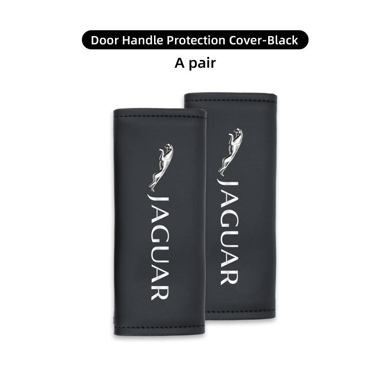 Car Door Inner Handle Protective Cover Non-slip Anti-Wear Protection Case For Jaguar XF XJ XE XK S-Type F-Type X-Type F-Pace SS21