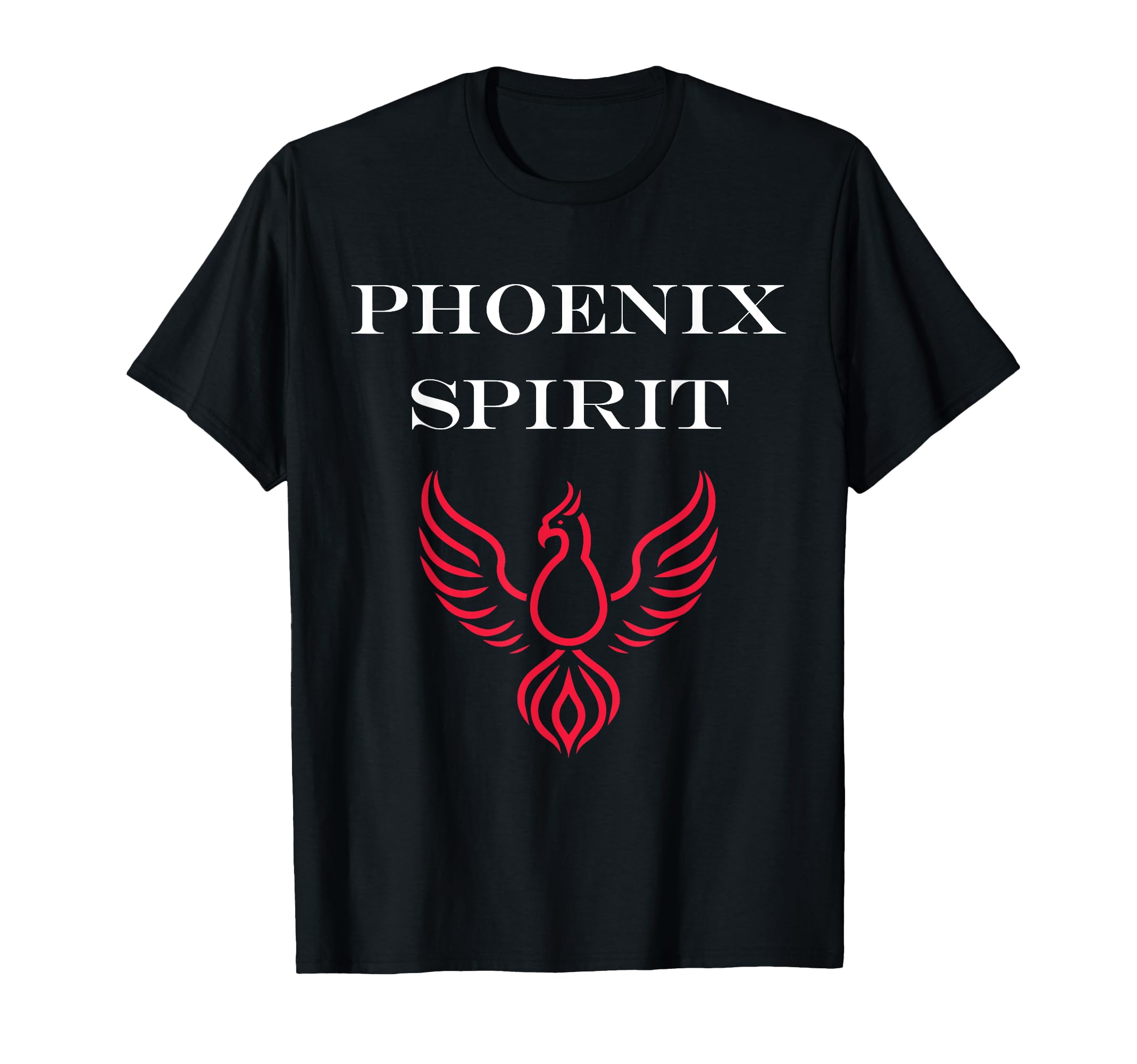 

Humor Phoenix Animals Simple Fire Bird Spirit Phoenix T-Shirt чёрный