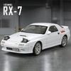 1:32 Mx-5 Rx-7 Alloy Diecast Racing Car Model Simulation Sound Light Children'S Educational Toys Birthday Present