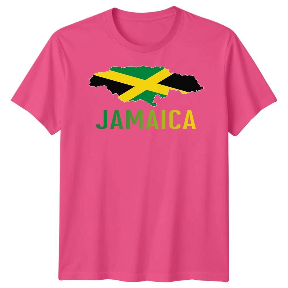 Jamaica Flag Map Countries Unisexs TShirt Unisexs Tee Travel Souvenir Graphic
