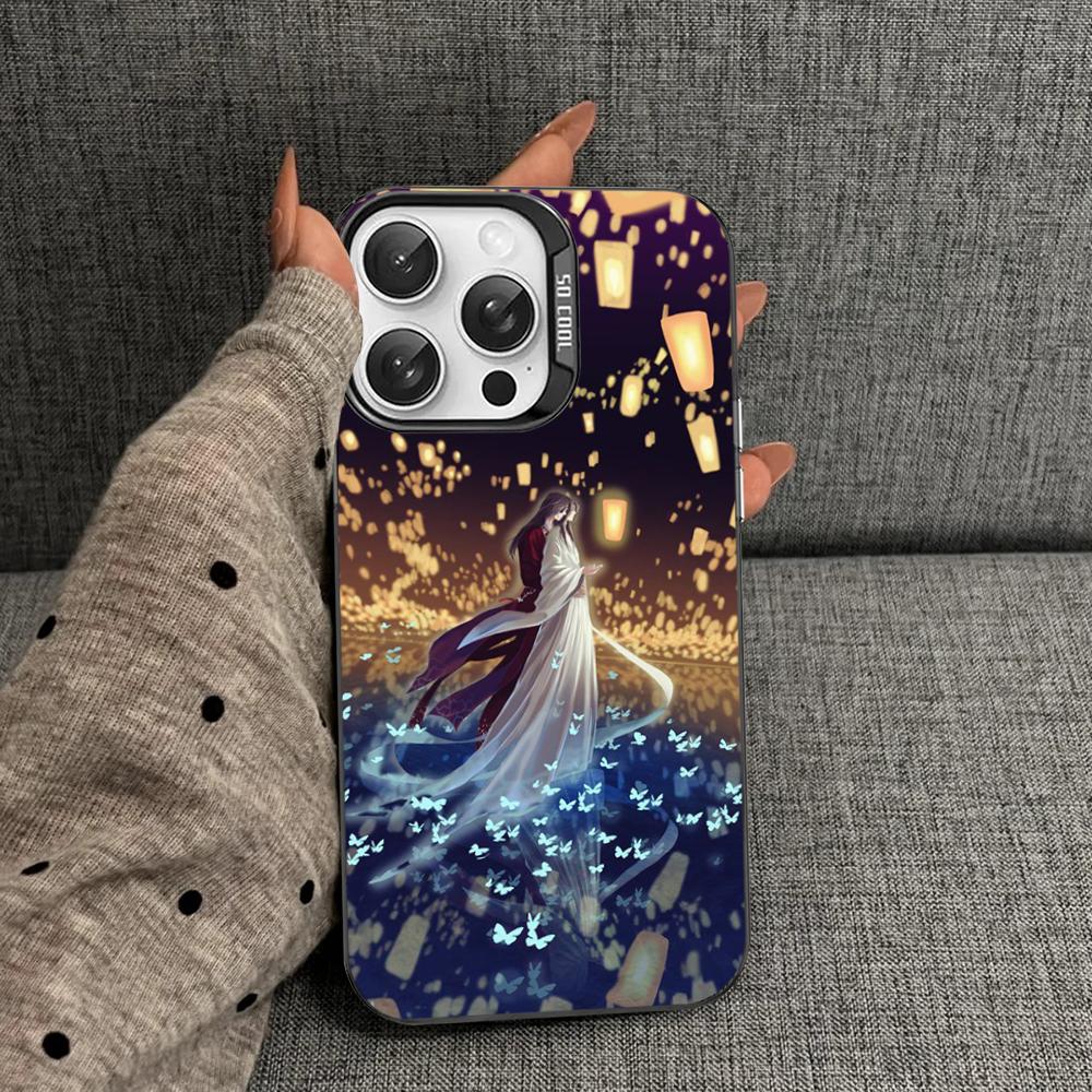 ChenQingLing The Untamed Wang Yibo XiaoZhan Phone Case For iPhone 16 15 14 13 12 11 Pro Max X XR 8Matte Shockproof Back Cover