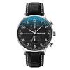 Skmei Mens Top Brand Luxury Genuine Leather Strap Waterproof Date Wristwatch Clock Reloj Hombre Stopwatch Quartz Watches 9301