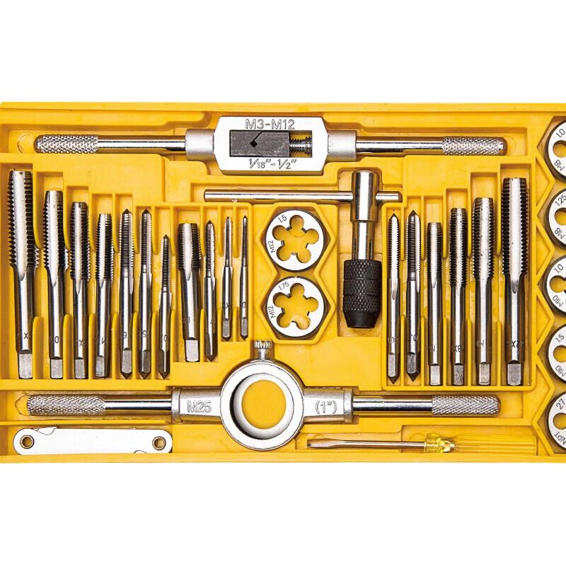 Deli 39-Piece Metric Tap and Die Set