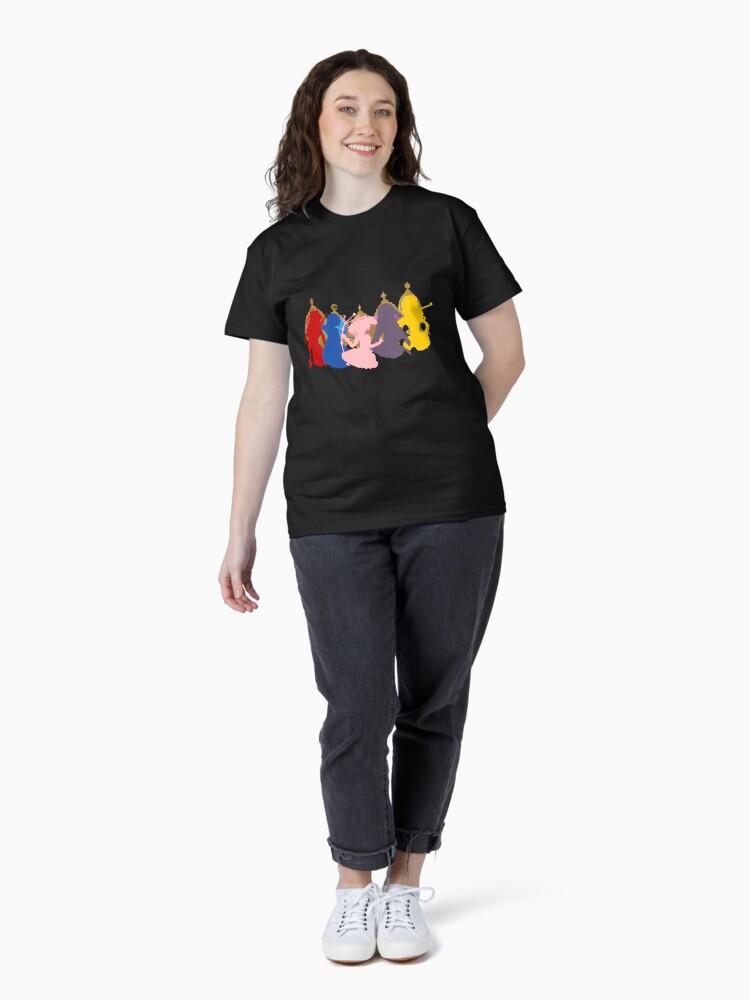 Magical Girl Friendship Squad Madoka Magica Group Classic Unisex T-Shirt