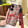 For Mom Chinese Style Phone Case For Tecno Camon20 Pro 5G/CK8n Fashion Wrist Strap Soft Case Phone Holder Dirt-resistant