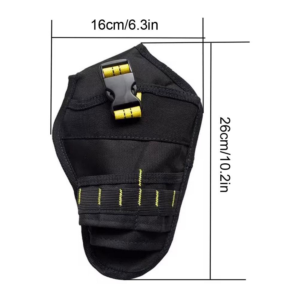 Multi-functional Waterproof Drill Holster Waist Tool Bag Electric Waist Belt Tool Pouch Bag for Wrench Hammer Holster Waist Bag