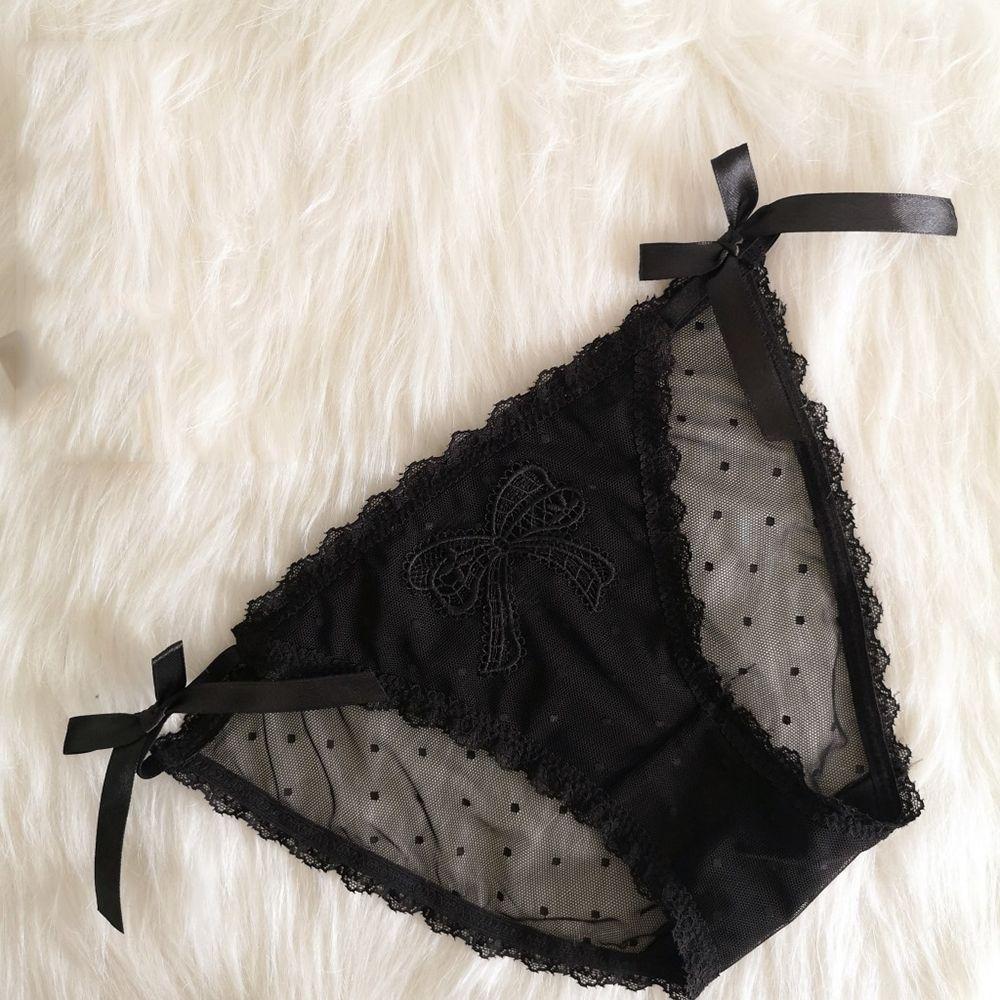 Underwear Lingerie Lace Cotton crotch Bandage Panties Women Thong Bow Underpants Sexy Briefs