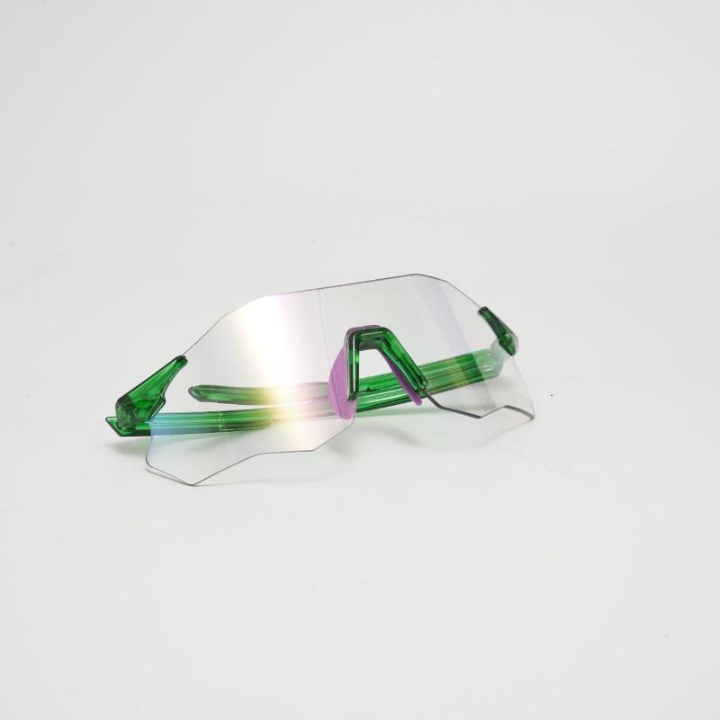 

Non-polarized Rimless TR90 High Definition Sunglasses Men Women Windproof Outdoor Sports Cycling Protection Eyeglasses зелёный