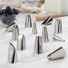 Endo Shoji Commercial-Grade Flower-Shaped No. 6 6-Cut Nozzle, 18-8 Stainless Steel, Made in Japan, WKT31066