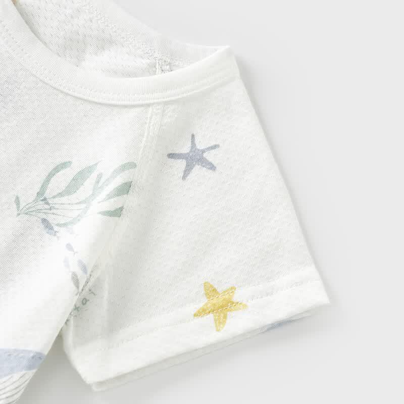 Tongtai Baby Short Sleeve Cotton Romper