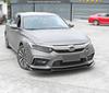 Compatible with 19 Honda Inspire/Accord Models: Front Lip, Side Skirts, Rear & Top Spoilers, Louvers Body Kit.