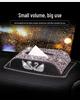 Swan Cartoon Car Tissue Box with Diamond Accents - Creative Cute Design