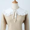 Vintage Detachable False Collar White Lace Female Necklace Fashion Fake Collar  Versatile Use