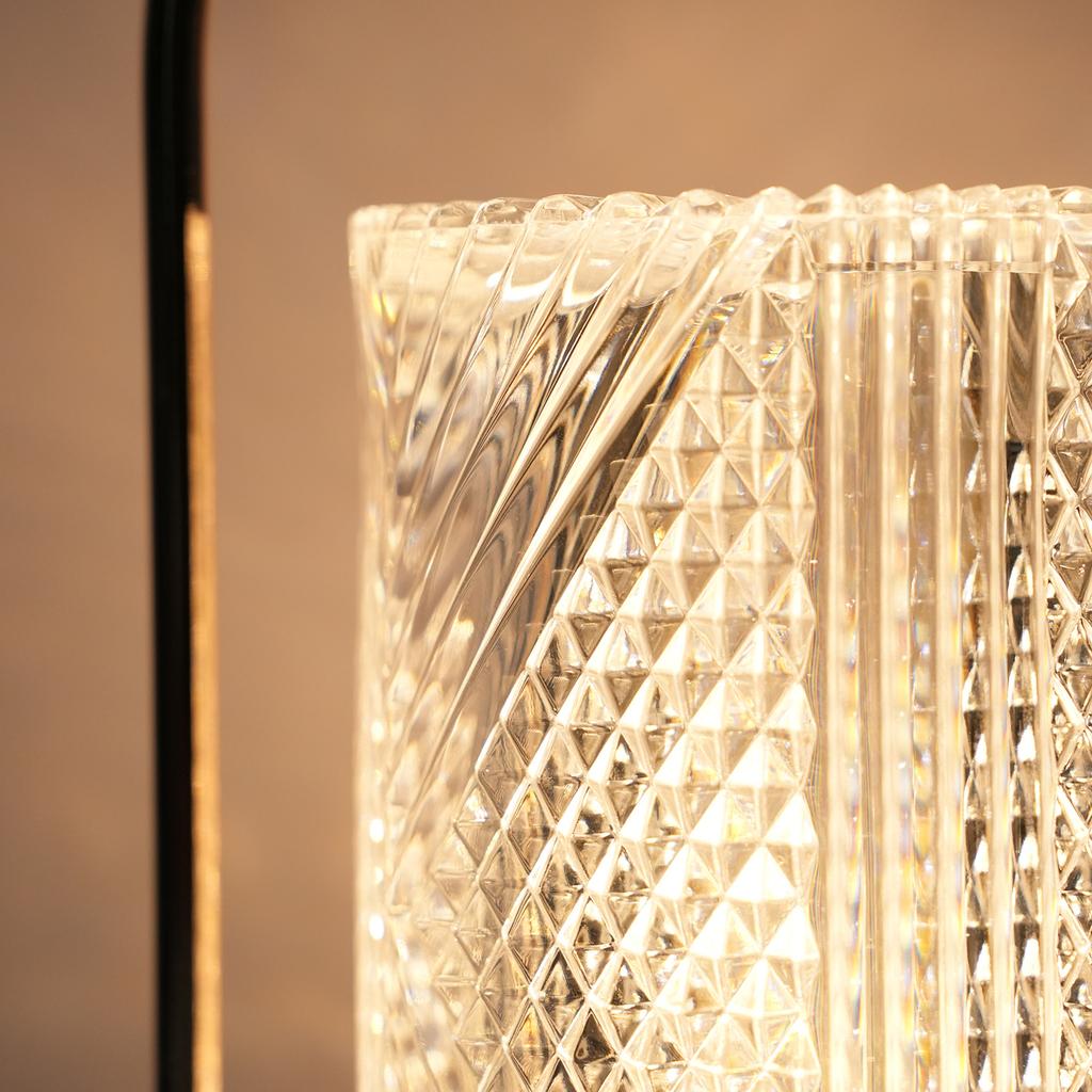 Night Light Sleep Decoration Portable Acrylic Crystal Lamp Bedroom Bedside Lamp