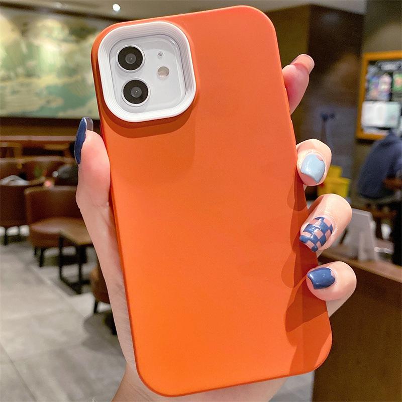 

Liquid Three-in-One iPhone 17 Pro Max Silicone Case Compatible with Apple 16/15/14/13 Pro/X 14 коричневый