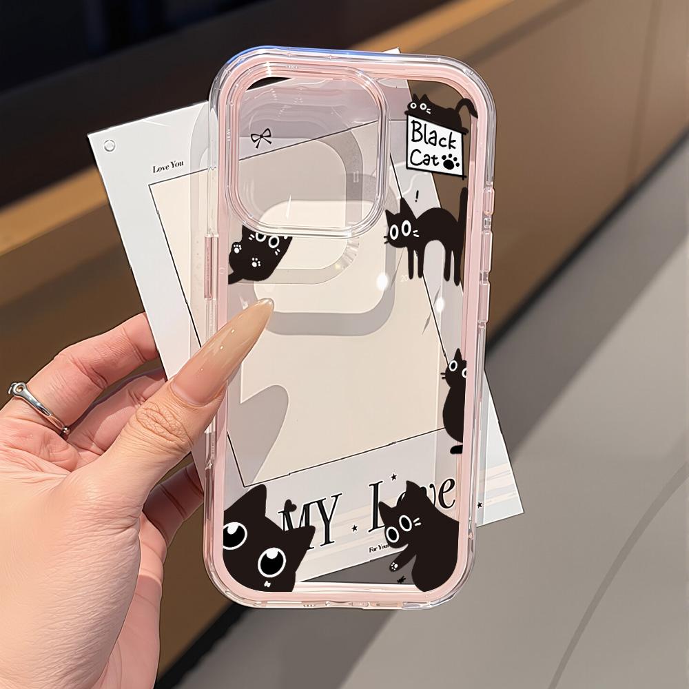 Расписной чехол для телефона для iPhone 17 11 12 13 14 15 16 iPhone 17 12 13 14 15 16 Pro 17 12 13 14 15 16 Pro Max Высококачественный расписной милый чехол для телефона с животными