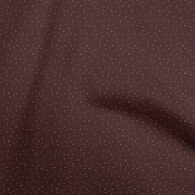 Cotton Flex Chocolate Brown Fabric Abstract Dress Material Fabric Print Fabric By The Yard 40 Inch