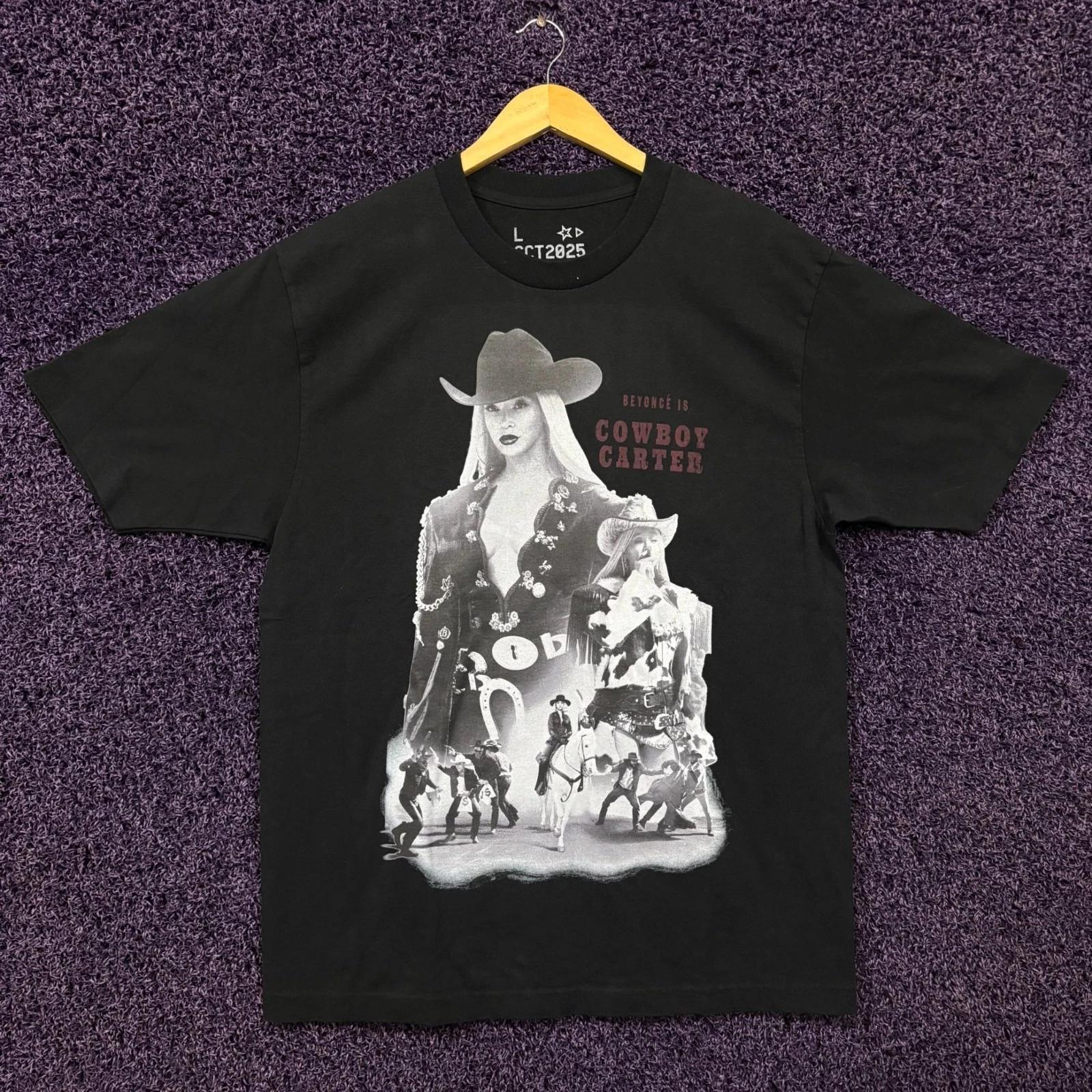 Beyoncé Cowboy Carter Rodeo Chitlin Circuit Tour Houston Tshirt size Large L