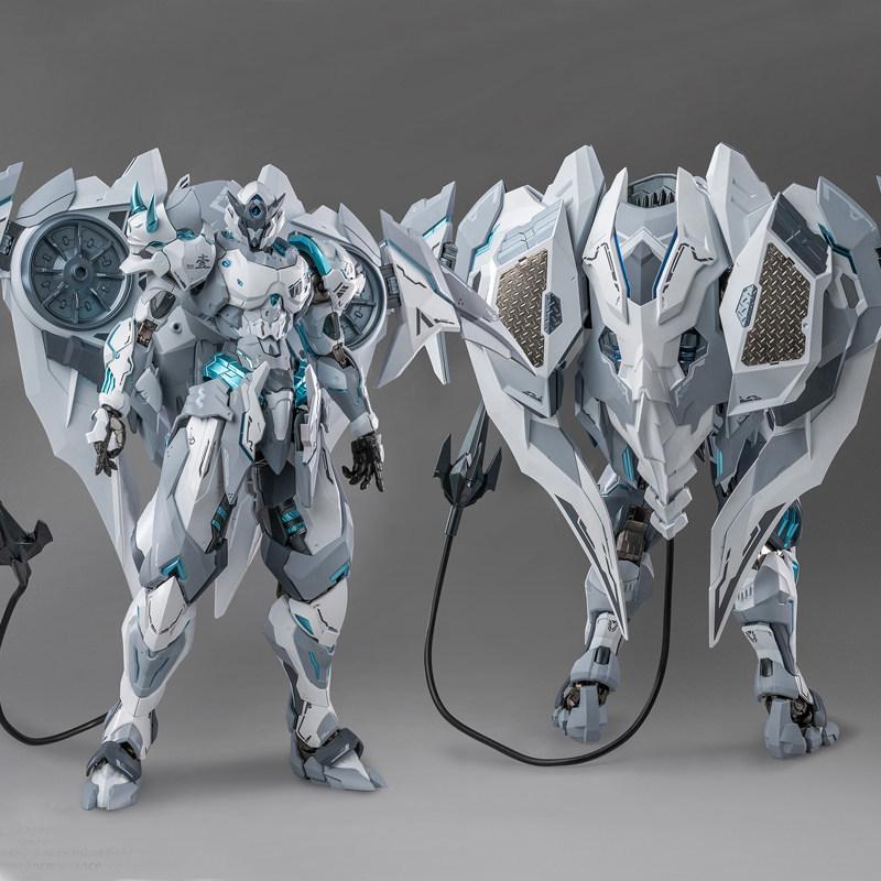 CANGDAO Model Shadow Realm CD-07W White Ghost Zhan Ming Original Chinese Mecha Alloy Articulated Finished Model Collection