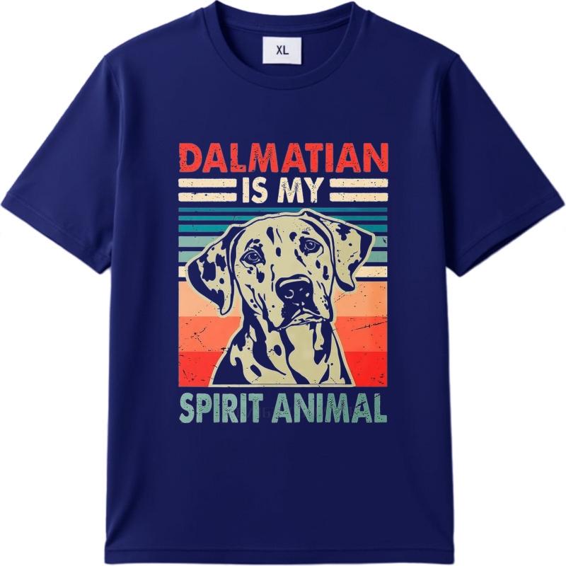 

Fashion summer For men tshirt Dalmatian Is My Spirit Animal Short Sleeve Printed ONeck Top tees men cotton tshirt fashion tops 3XL