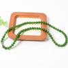 Spinach Green Quartzite and Taiwan Jade Beaded Necklace